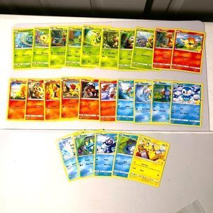Pokémon 25th Anniversary McDonalds full set 1-25 NON HOLOS
